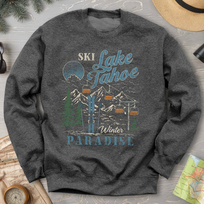 Retro "Ski Lake Tahoe" Sweatshirt