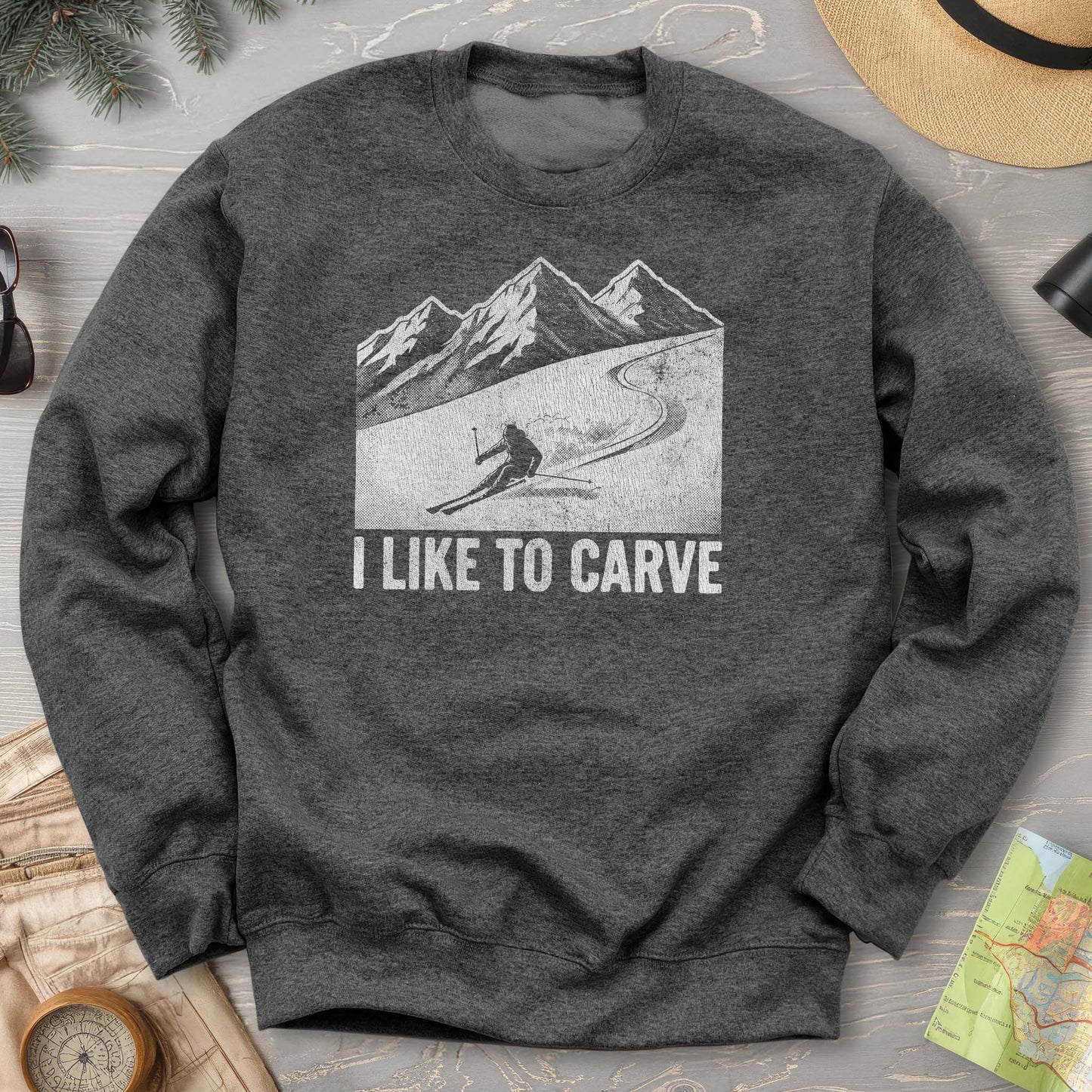 I Like To Carve Sweatshirt