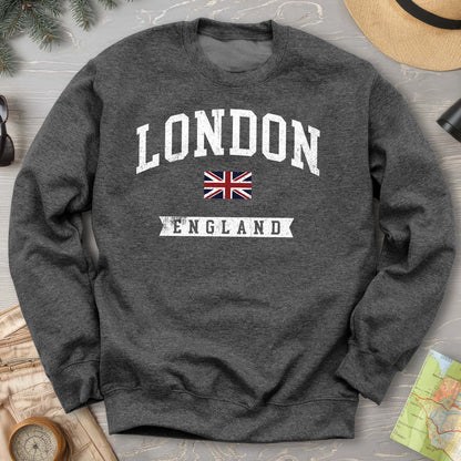 London Varsity Flag Sweatshirt