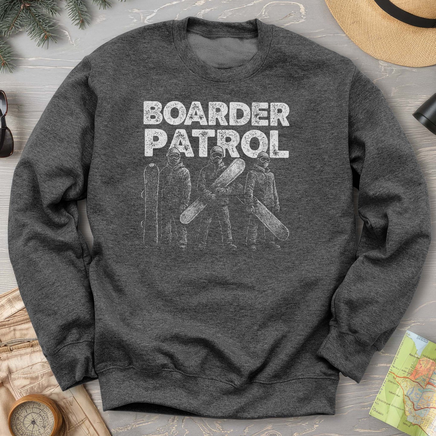 Boarder Patrol Sweatshirt