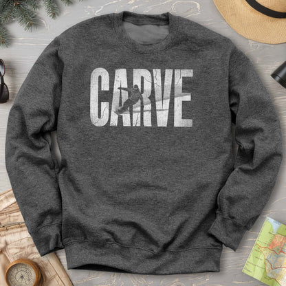 Carve Snowboard Sweatshirt
