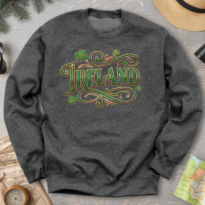 Ireland Glitter Pop Sweatshirt