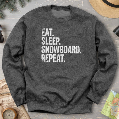 Eat Sleep Snowboard Sweatshirt