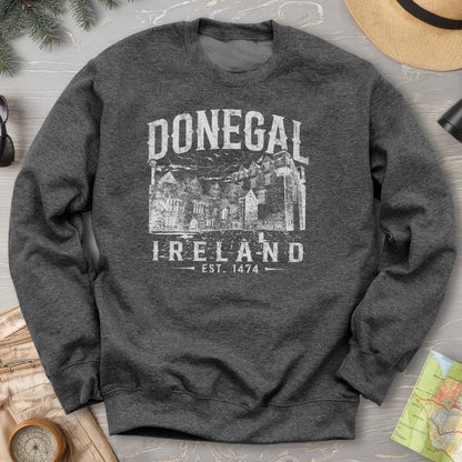 Donegal Ireland Vintage Print Sweatshirt