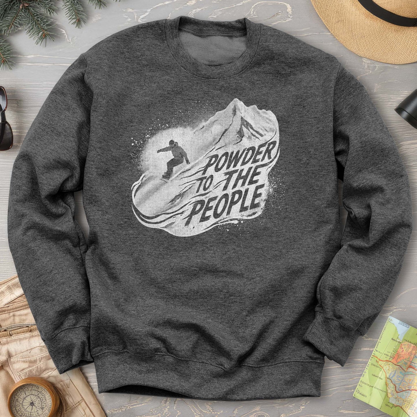 Powder to the People Boarding Sweatshirt