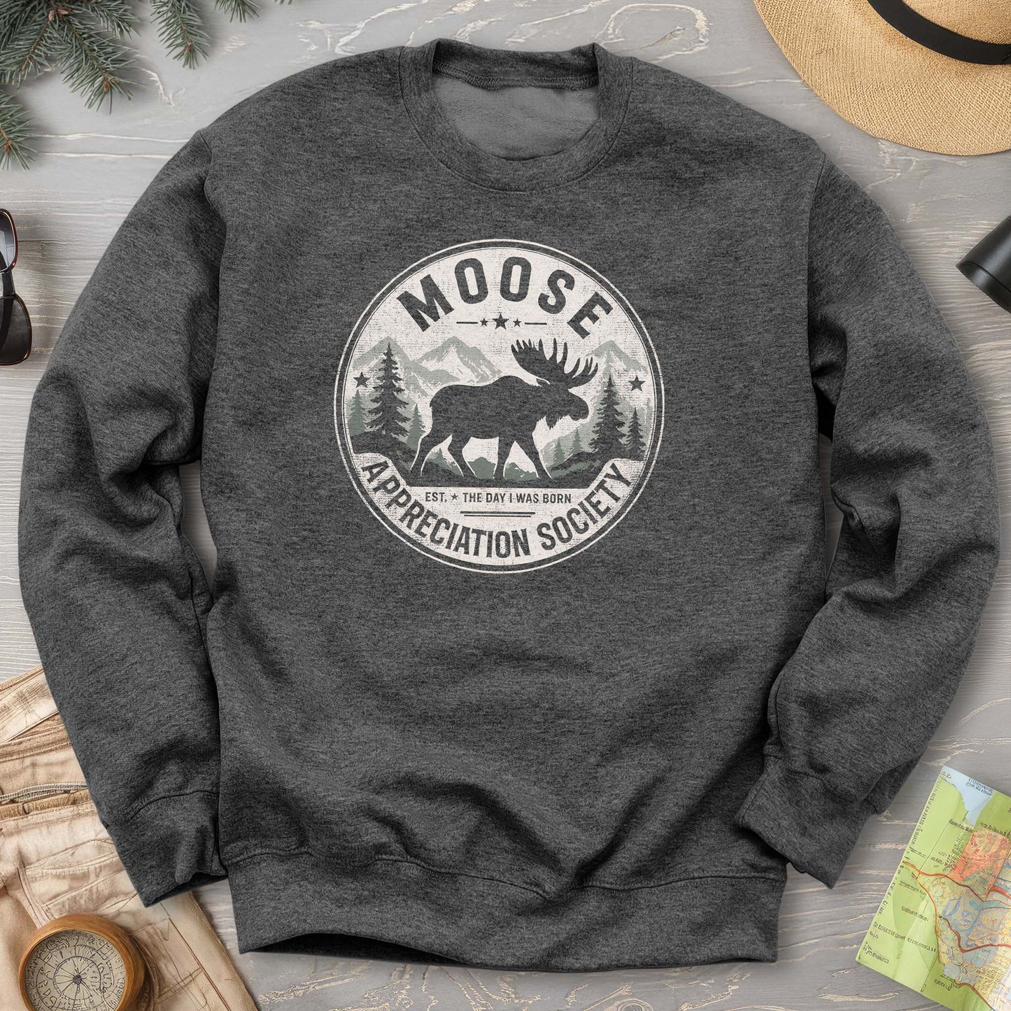 Moose Appreciation Society Sweatshirt
