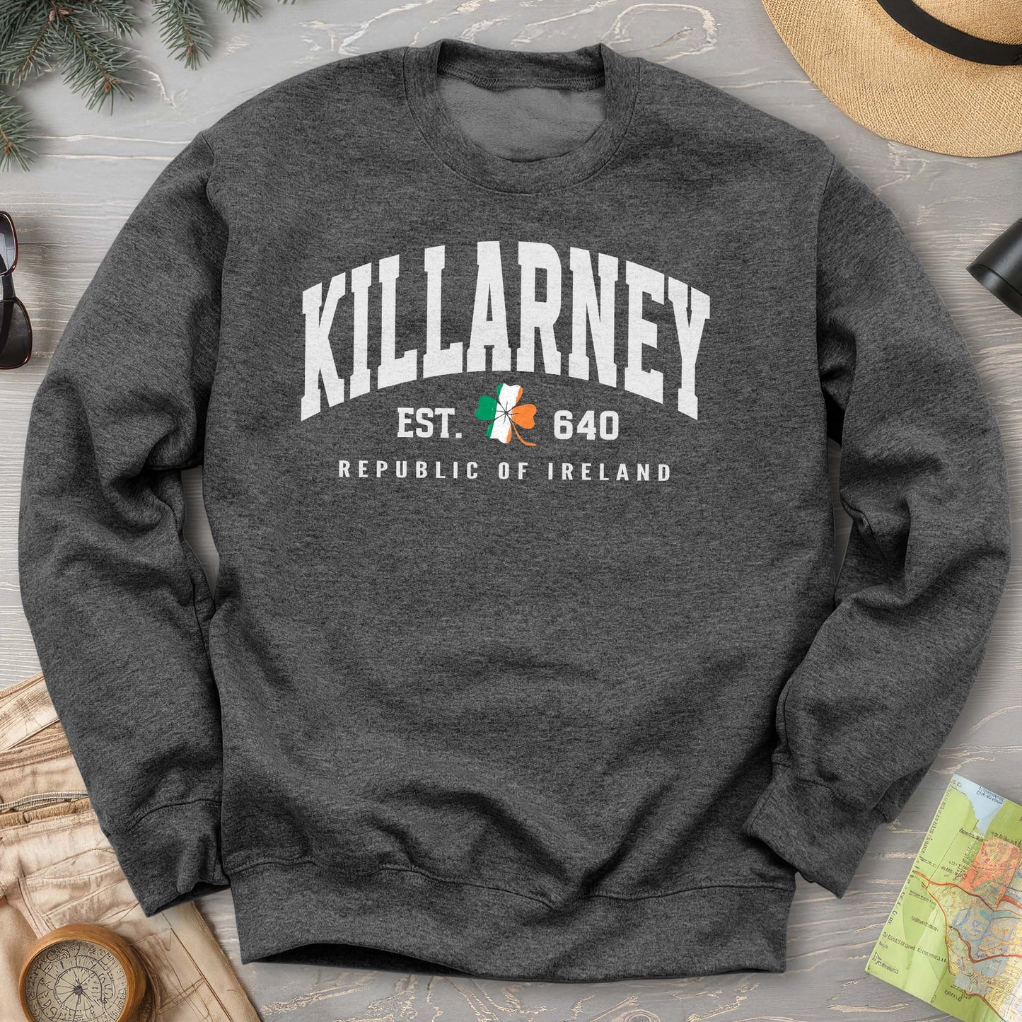 Killarney Varsity Flag Sweatshirt