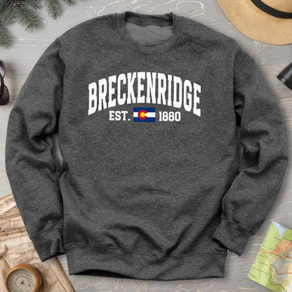 Breckenridge Colorado Varsity Sweatshirt