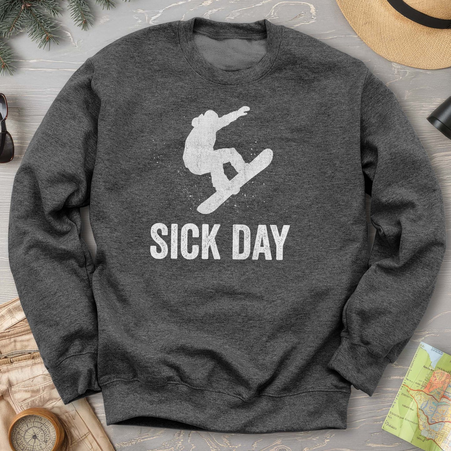 Sick Day Snowboard Sweatshirt