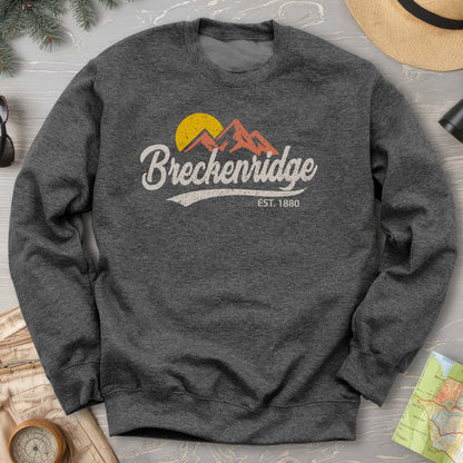 Breckenridge Vintage Script Sweatshirt