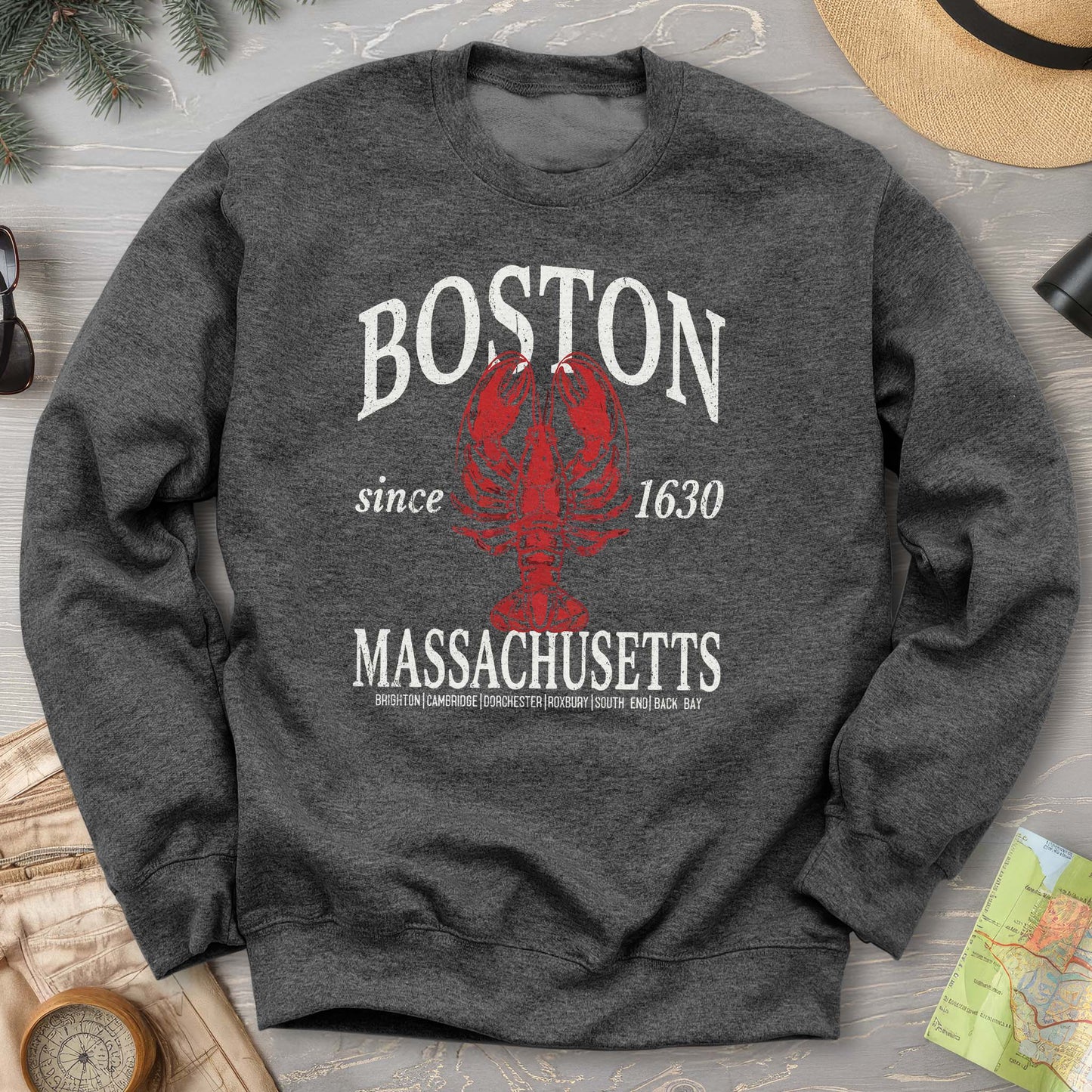 Boston Classic Lobster Sweatshirt