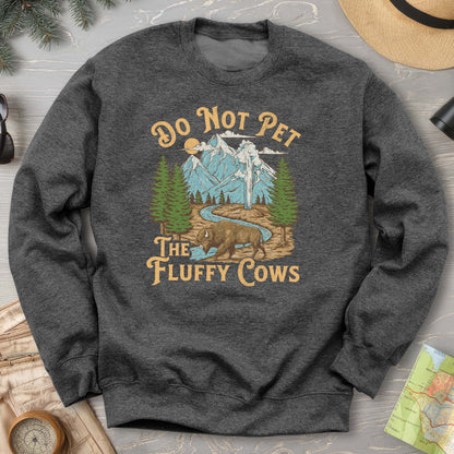 Fluffy Cows Yellowstone Sweatshirt