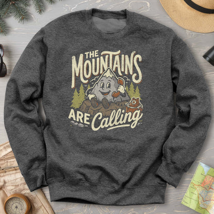 Mountains Calling Retro Sweatshirt