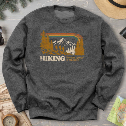 Hiking Retro Therapy Sweatshirt