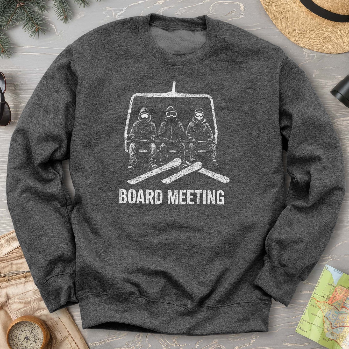 Board Meeting Goofy Rider Sweatshirt