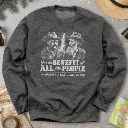 Roosevelt and Muir Sweatshirt
