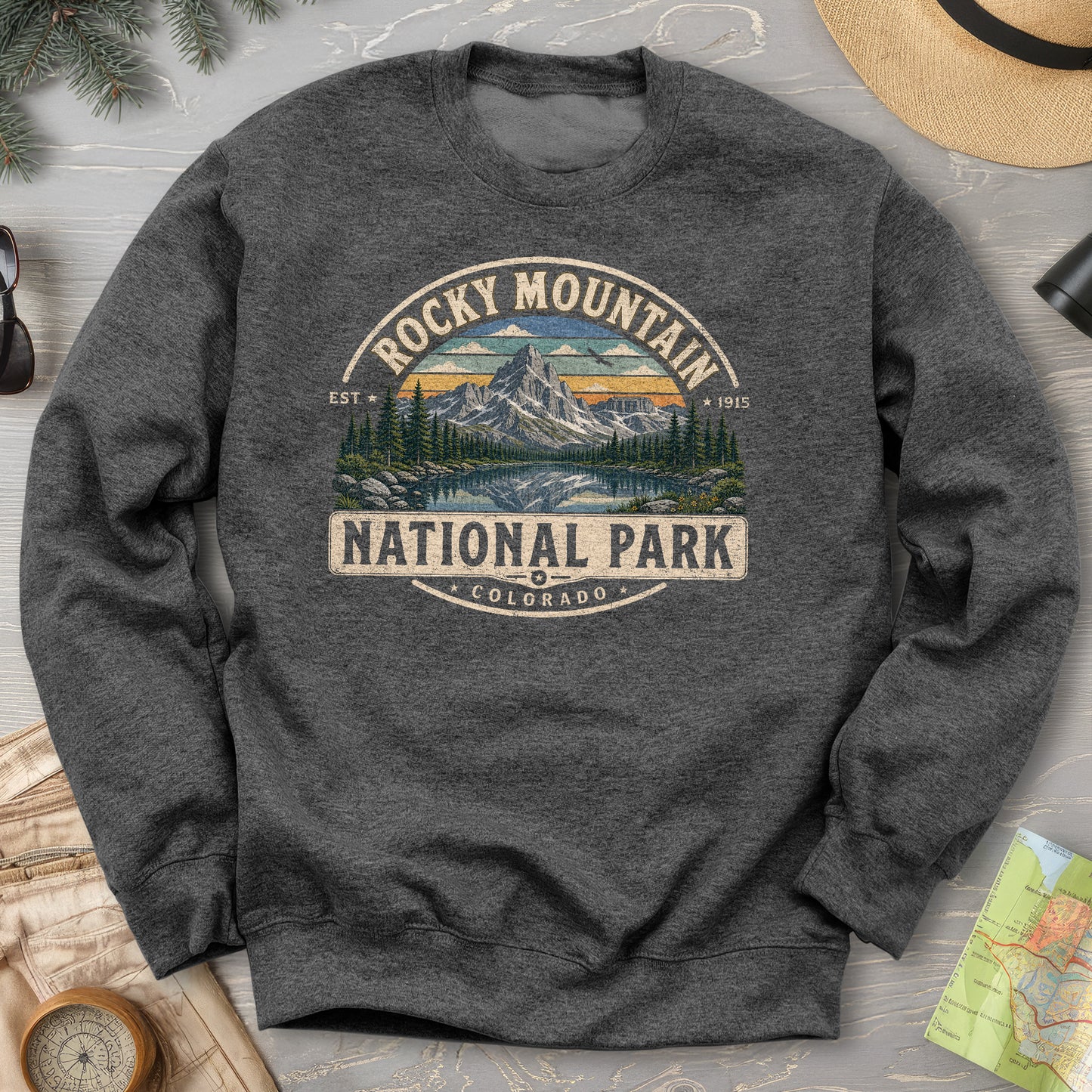 Rocky Mountain Medallion Sweatshirt
