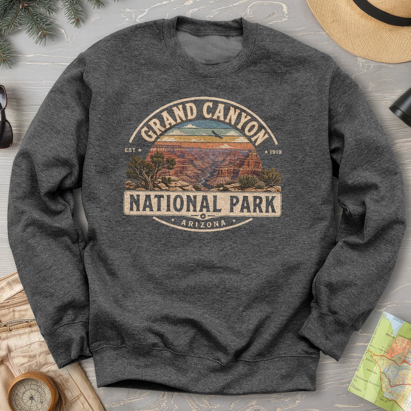 Grand Canyon Medallion Sweatshirt