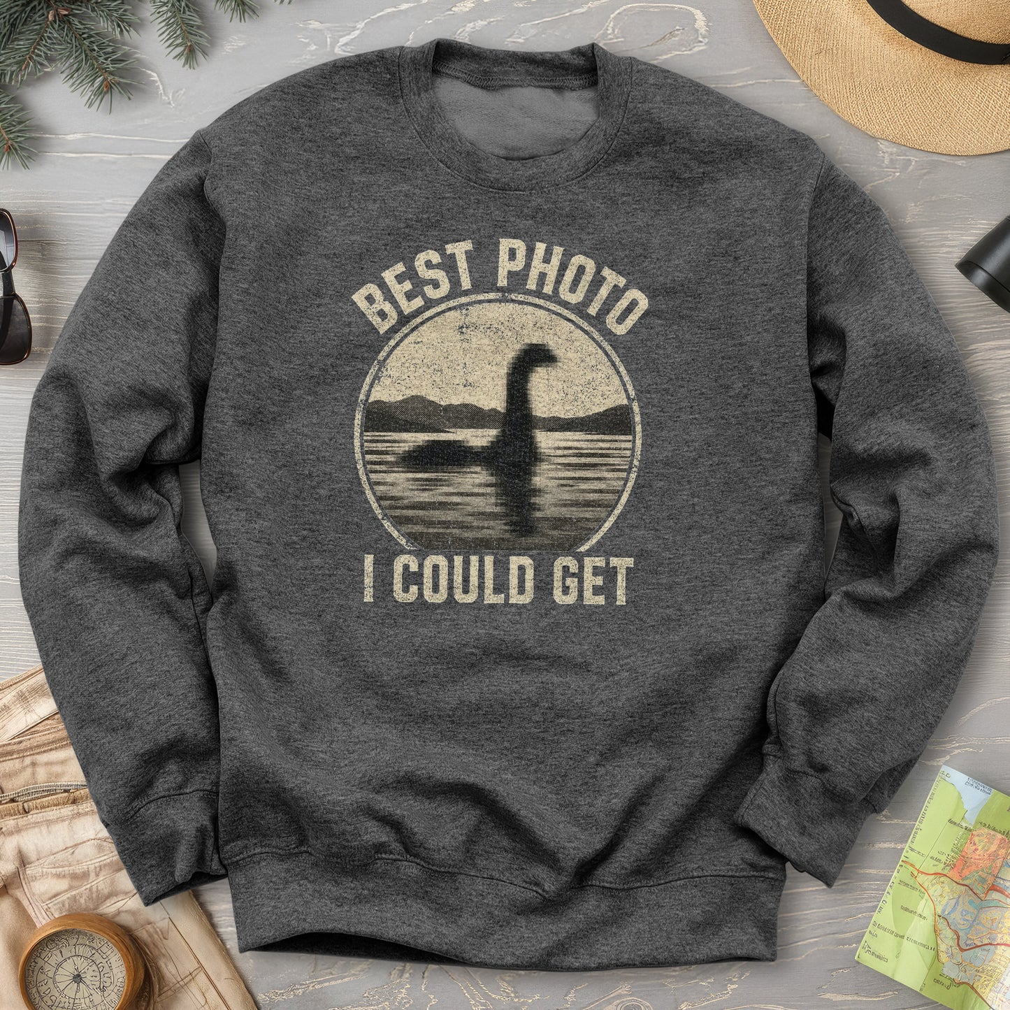 Loch Ness Photo Sweatshirt