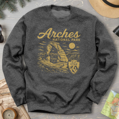 Arches Vintage Sketch Sweatshirt