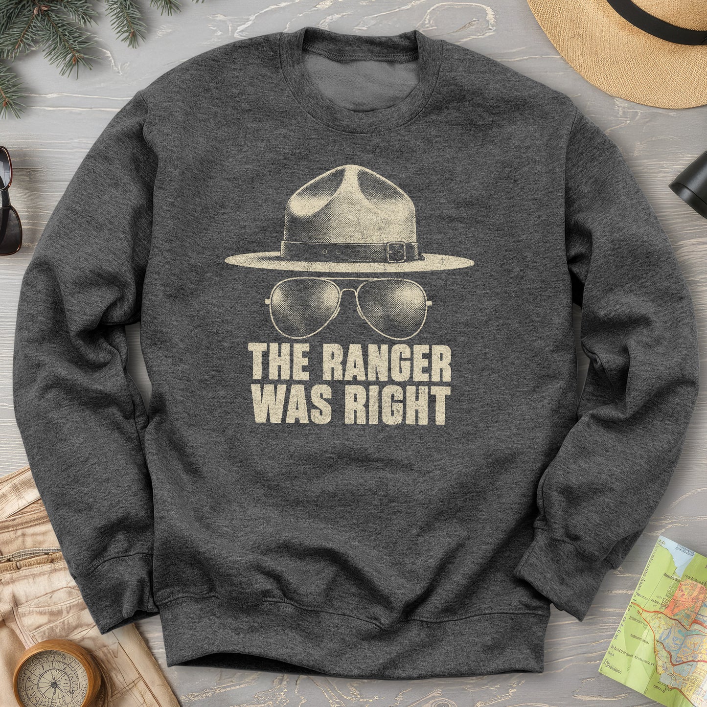 Ranger Was Right Halftone Sweatshirt