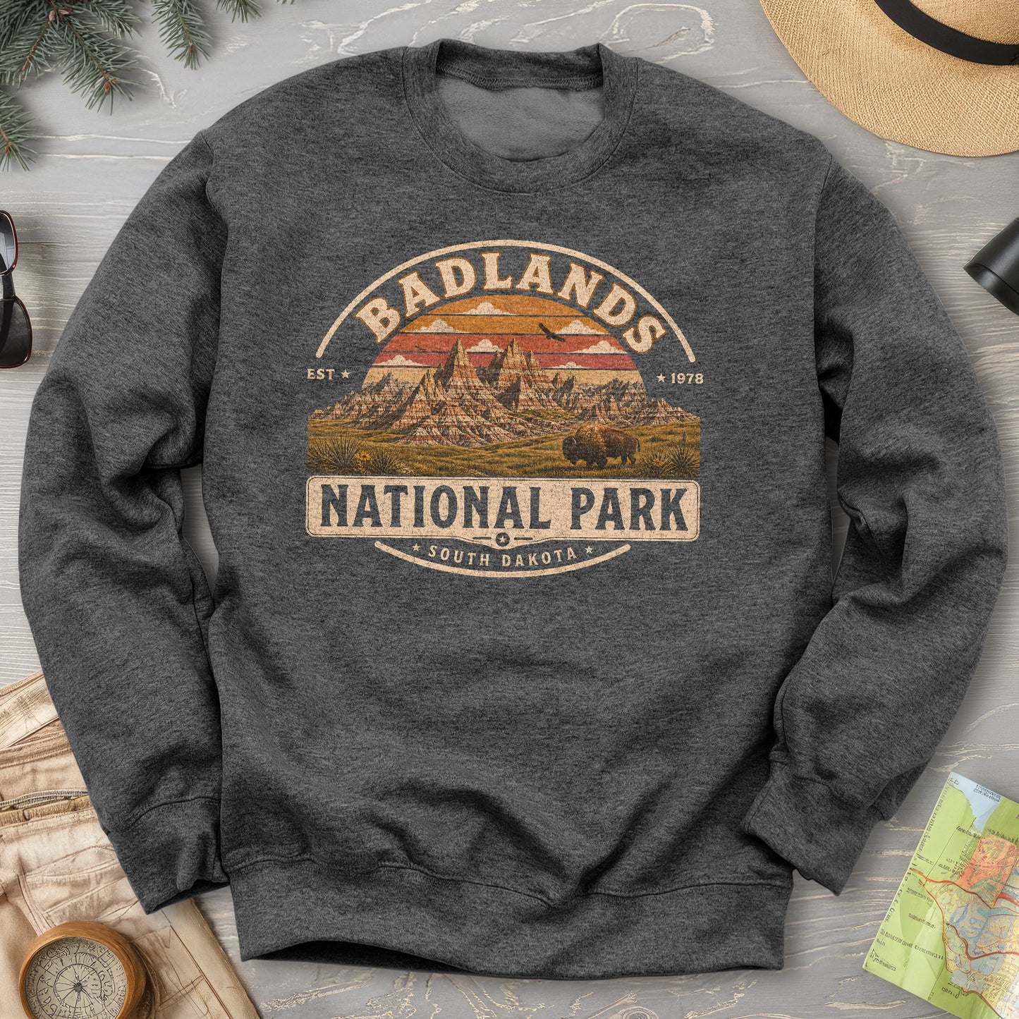 Badlands Medallion Sweatshirt