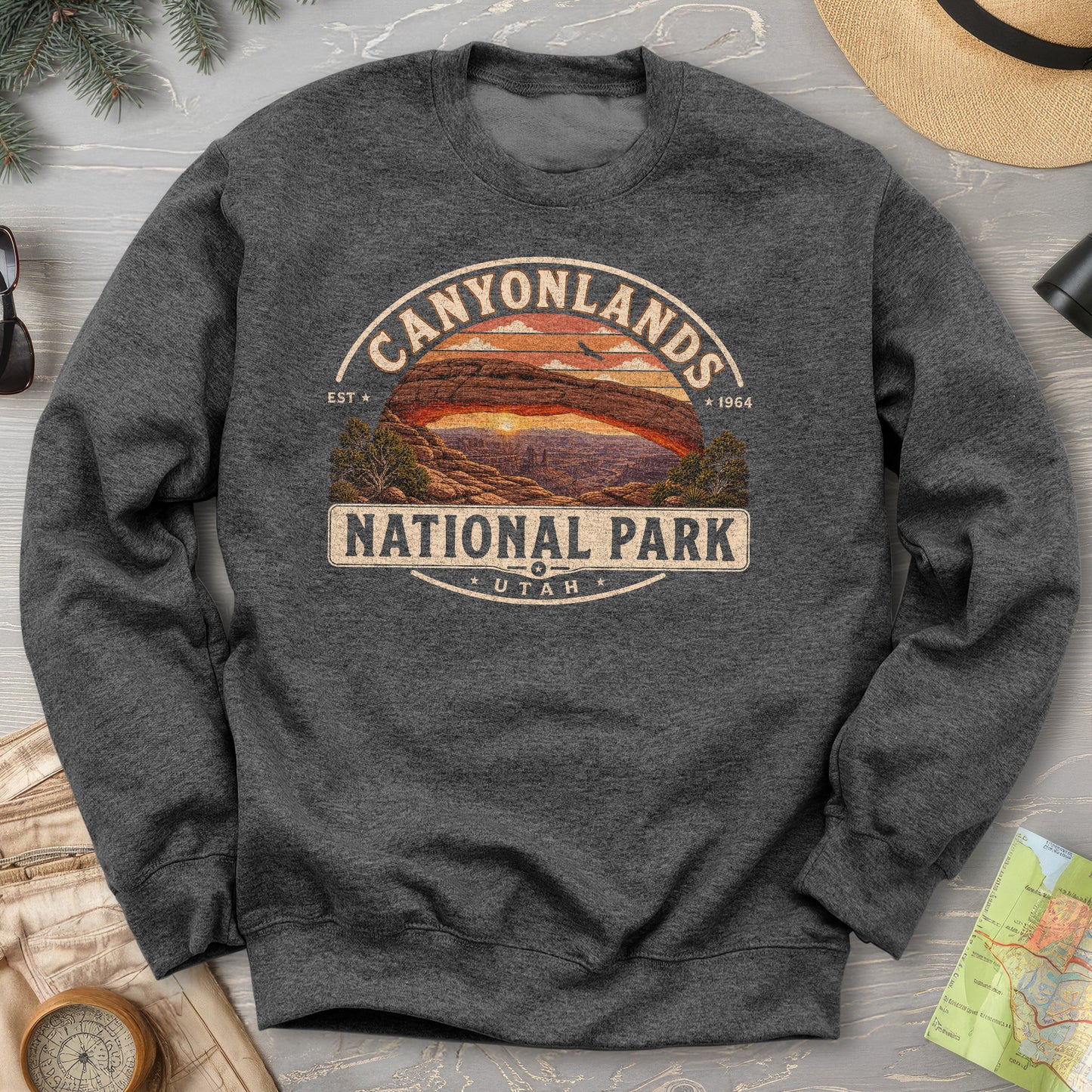 Canyonlands Medallion Sweatshirt