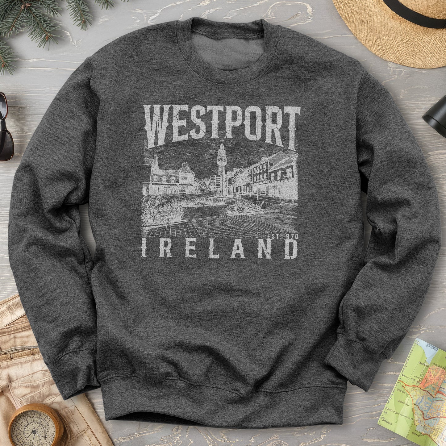 Westport Ireland Sketch Sweatshirt