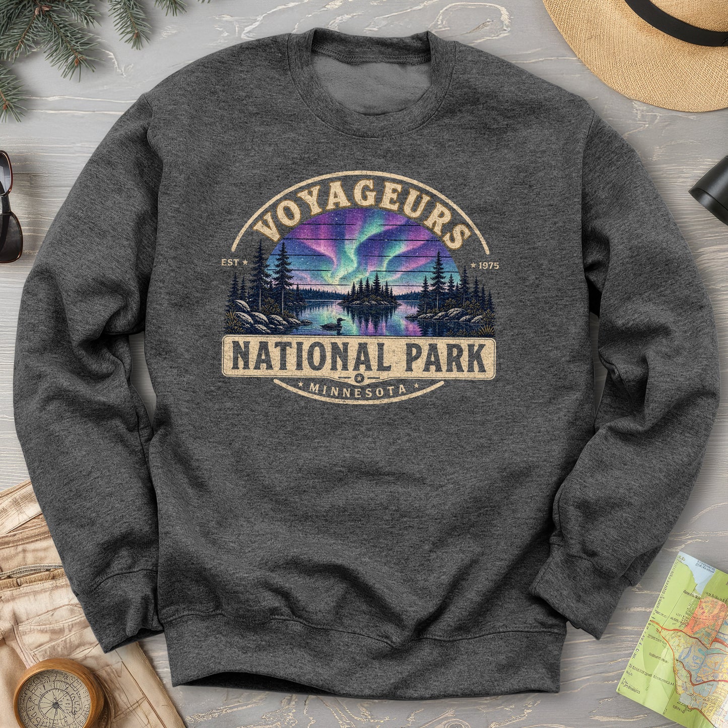 Voyageurs Medallion Sweatshirt