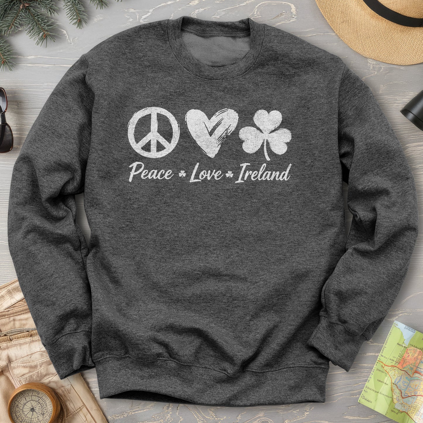 Peace Love Ireland Sweatshirt