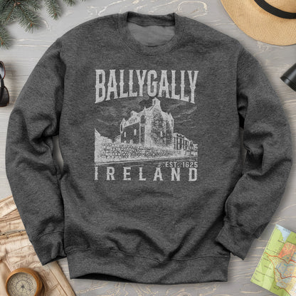 Ballygally Ireland Sketch Sweatshirt