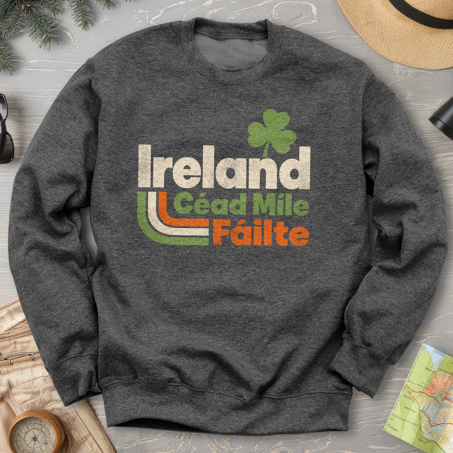 Ireland 70's Throwback Sweatshirt