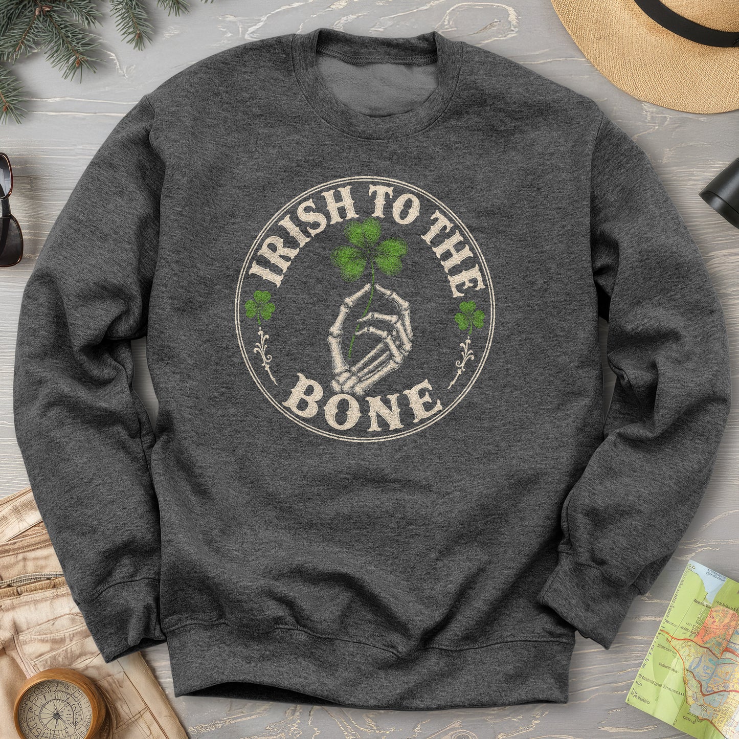 Irish Bone Hand Sweatshirt
