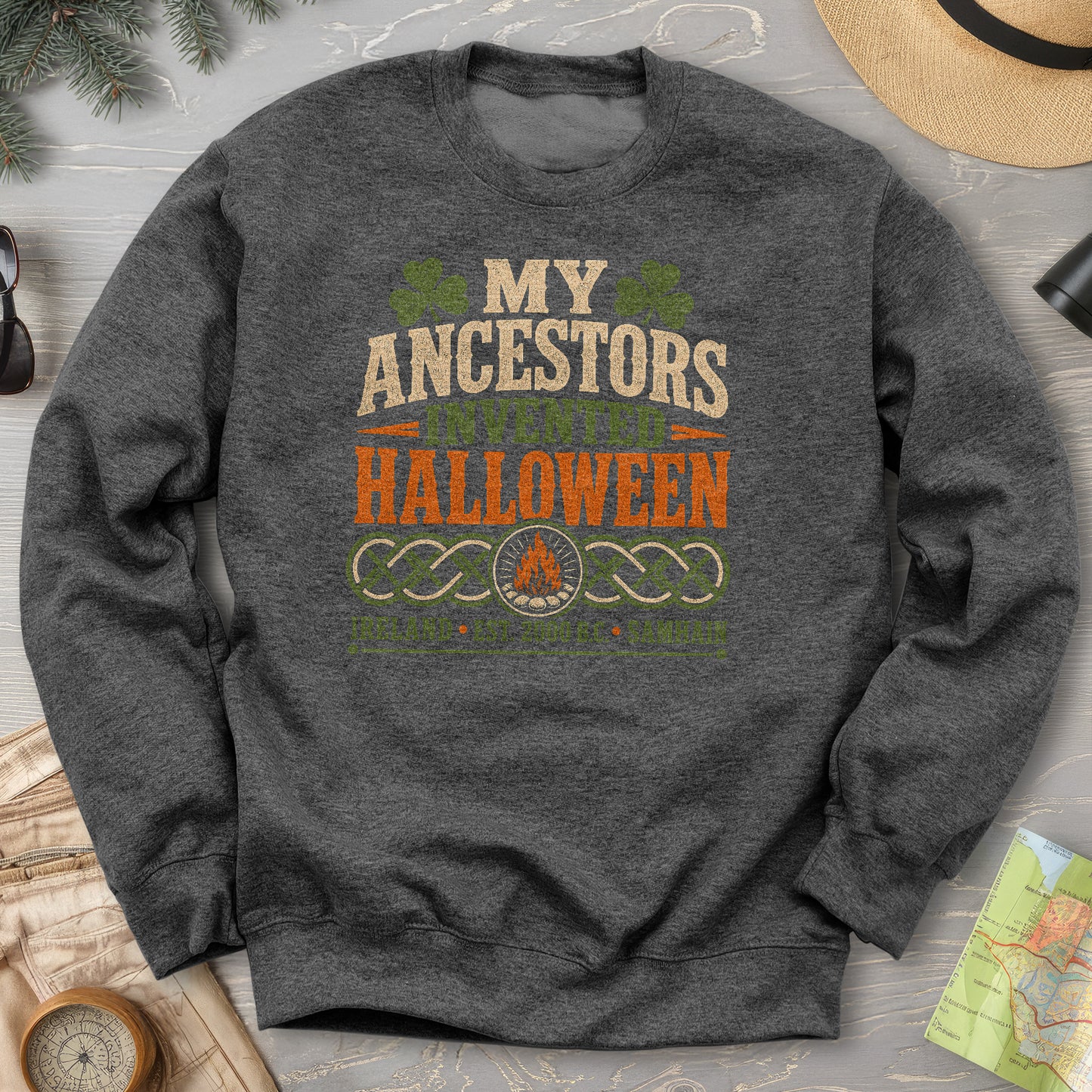 Irish Ancestors Halloween Sweatshirt