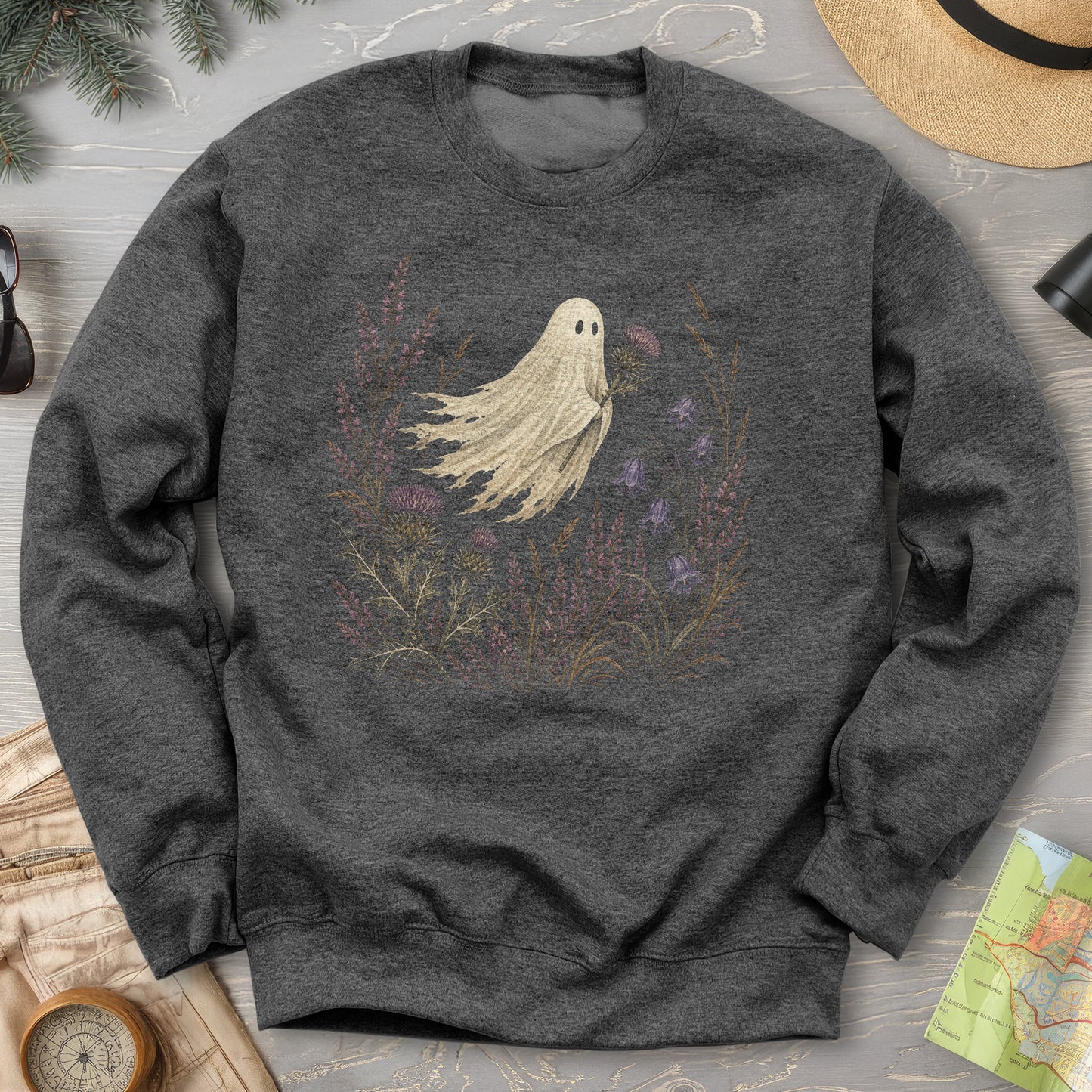 Thistle Ghost Florals Sweatshirt