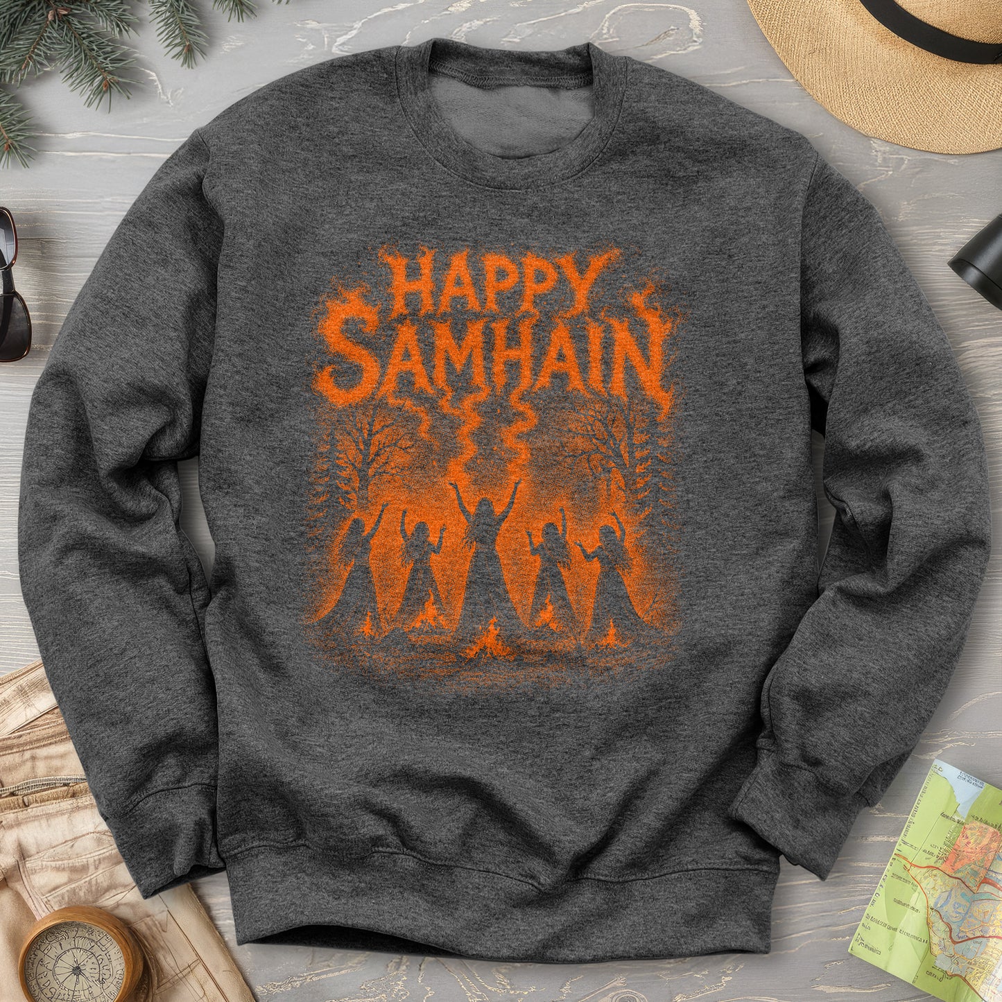 Happy Samhain Druid Sweatshirt