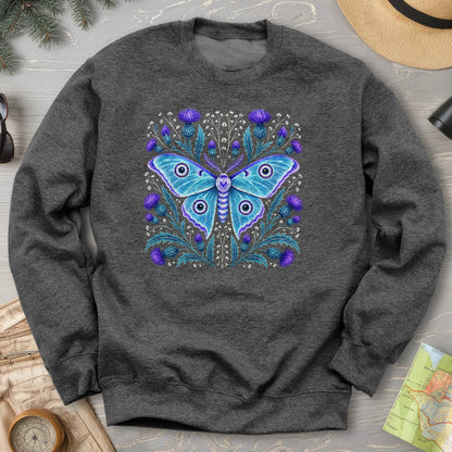 Emperor Moth Thistle Sweatshirt
