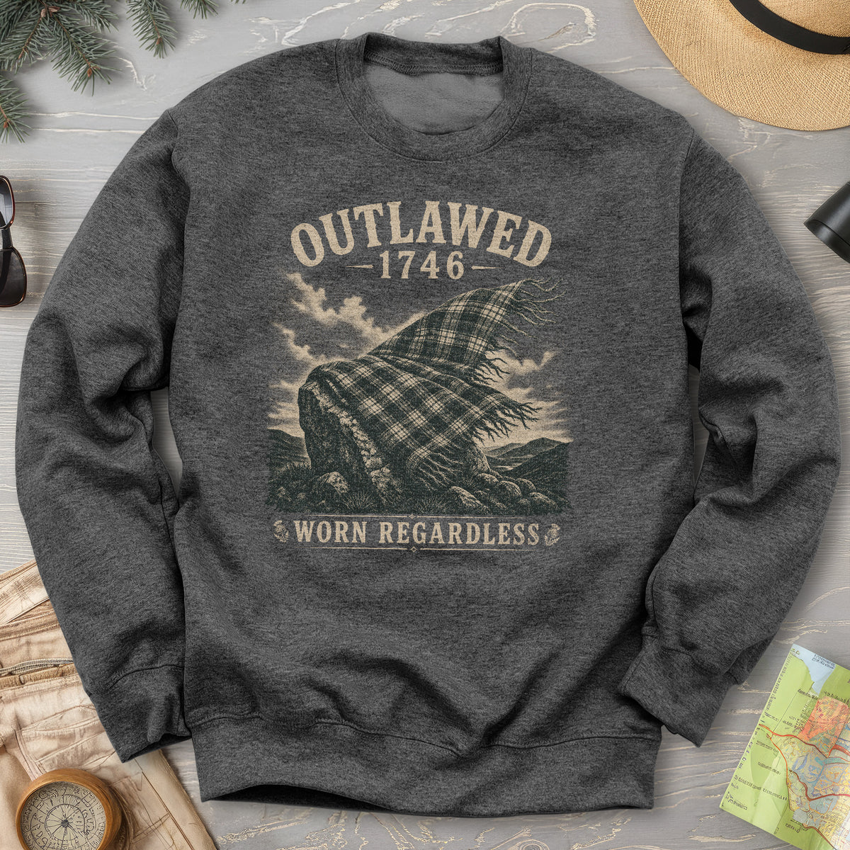 Outlawed Worn Regardless Sweatshirt