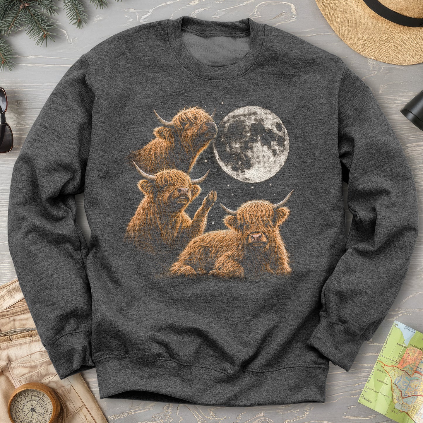 Midnight Coos Throwback Sweatshirt