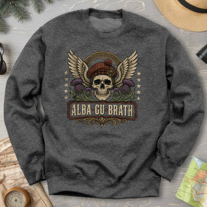 Alba Skull Thistle Sweatshirt