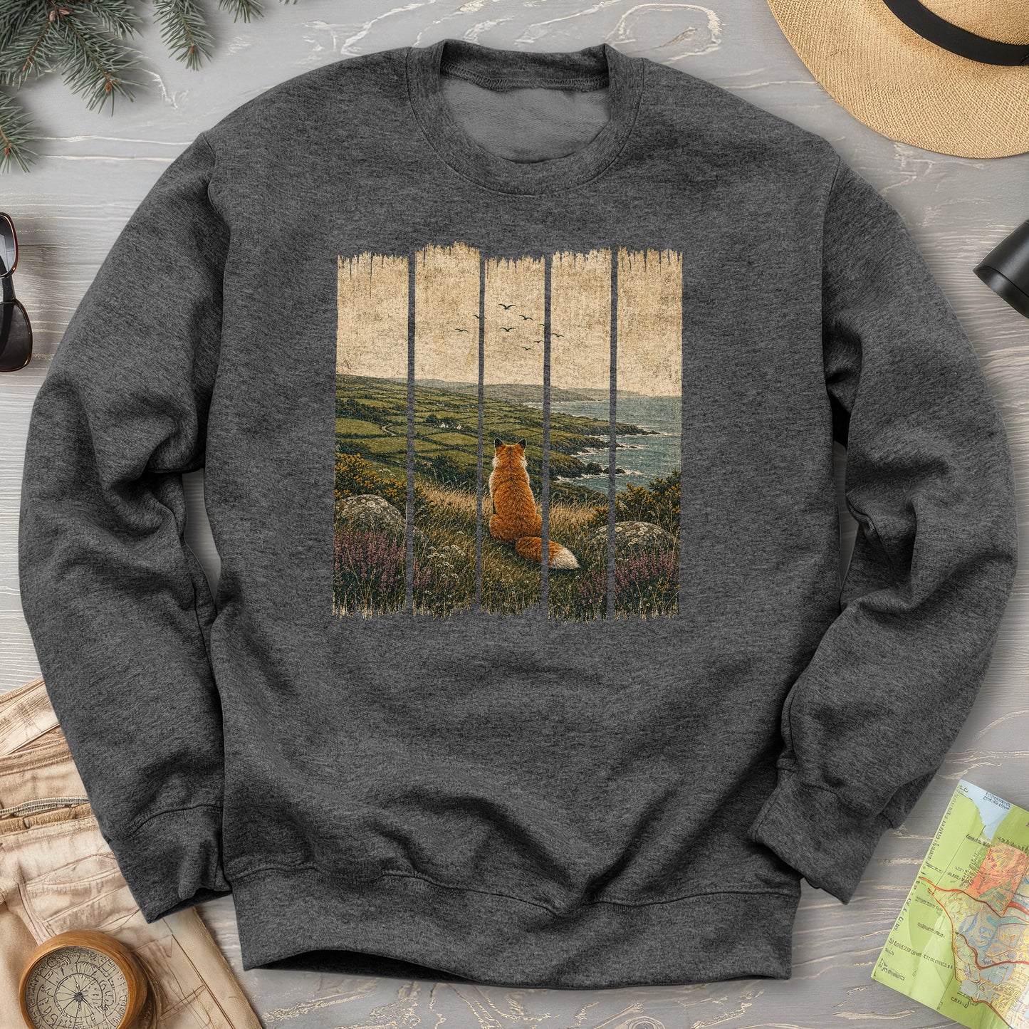 Ireland Fox Panels Sweatshirt