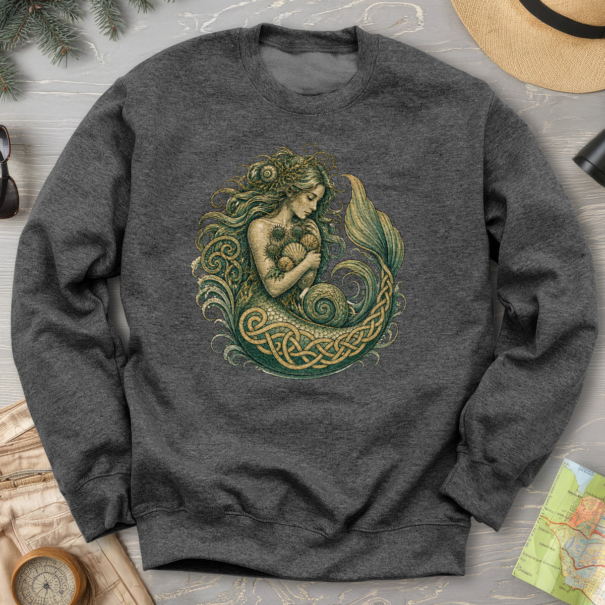 Celtic Mermaid Sweatshirt