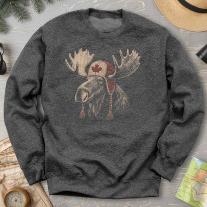 Canada Moose Cap Sweatshirt