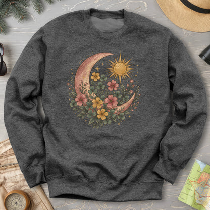 Shamrock Crescent Moon Sweatshirt