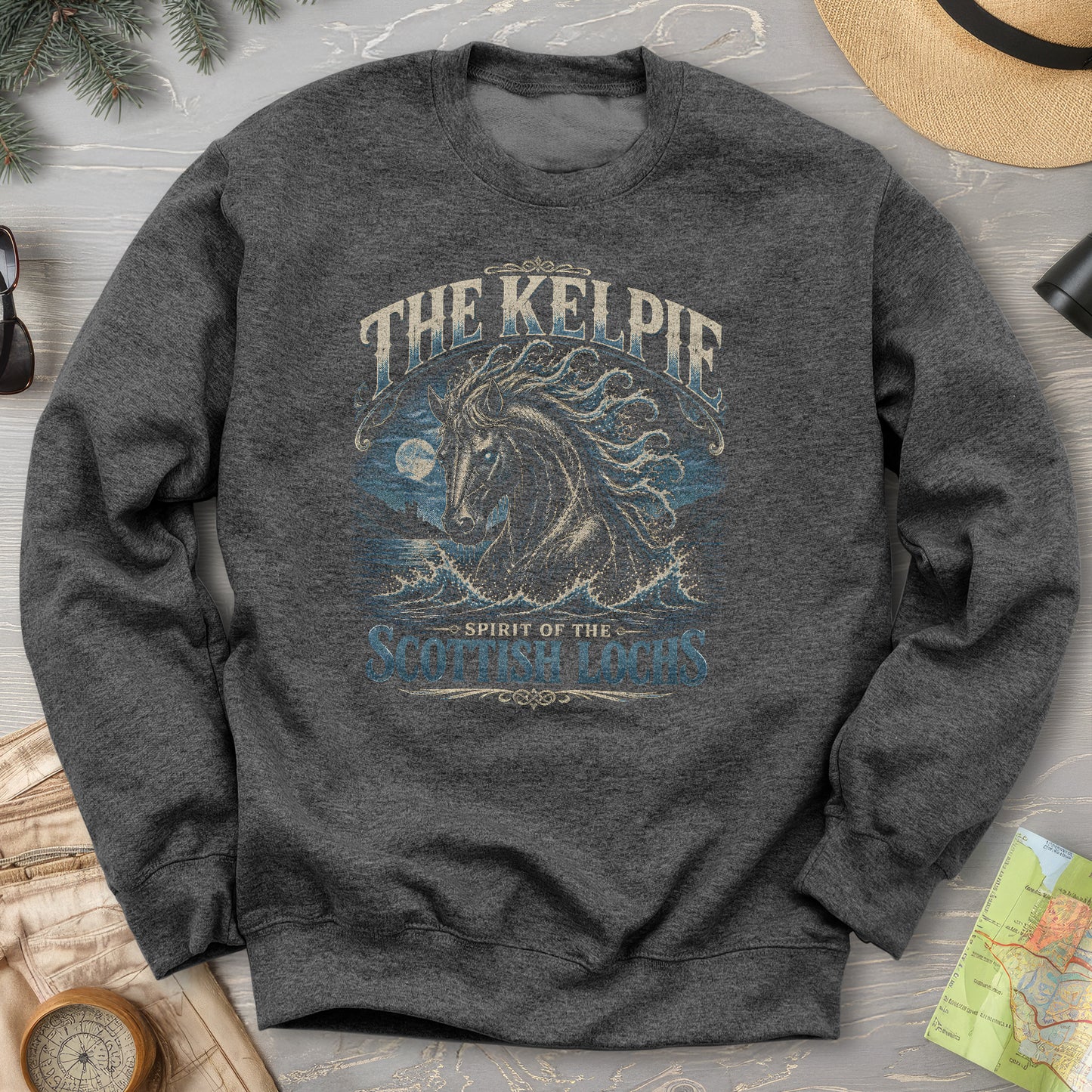 The Kelpie Scottish Lochs Sweatshirt