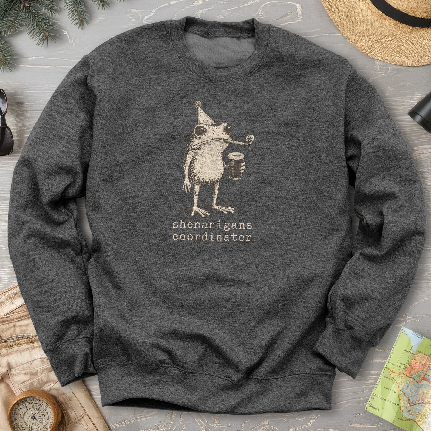 Shenanigans Coordinator Frog Sweatshirt