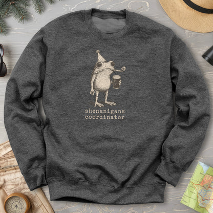 Shenanigans Coordinator Frog Sweatshirt