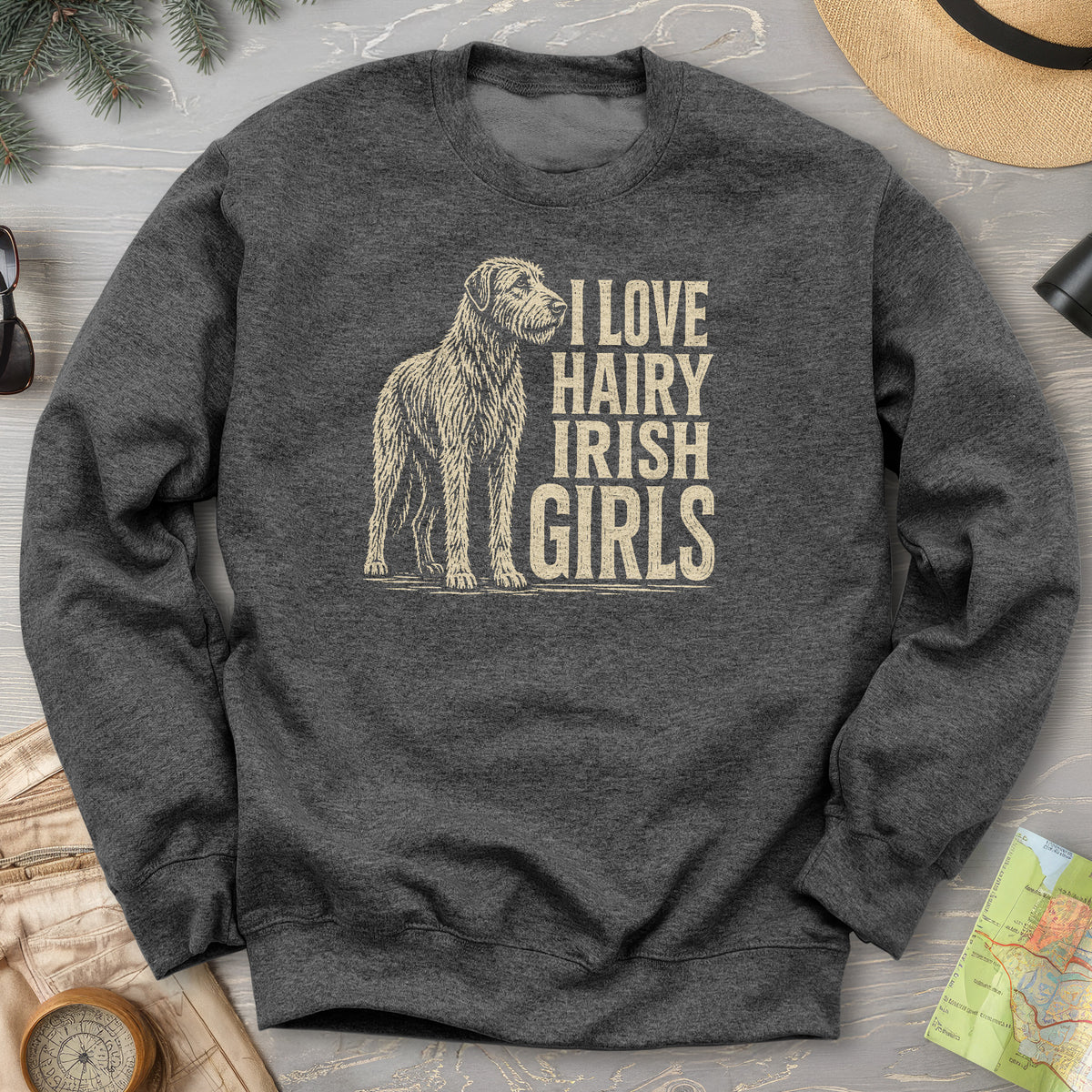 Irish Wolfhound Lover Sweatshirt