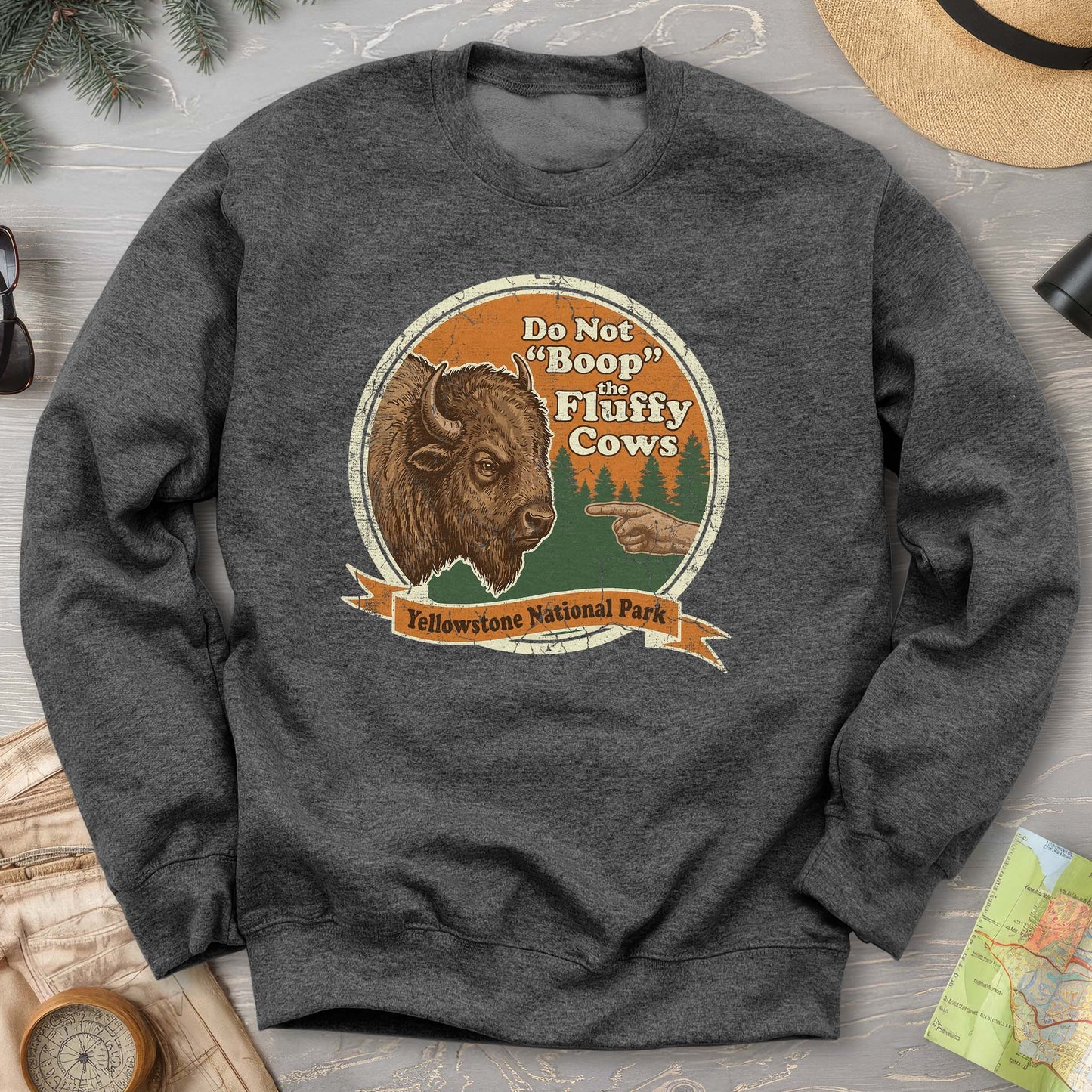 Fluffy Cows Boop Sweatshirt