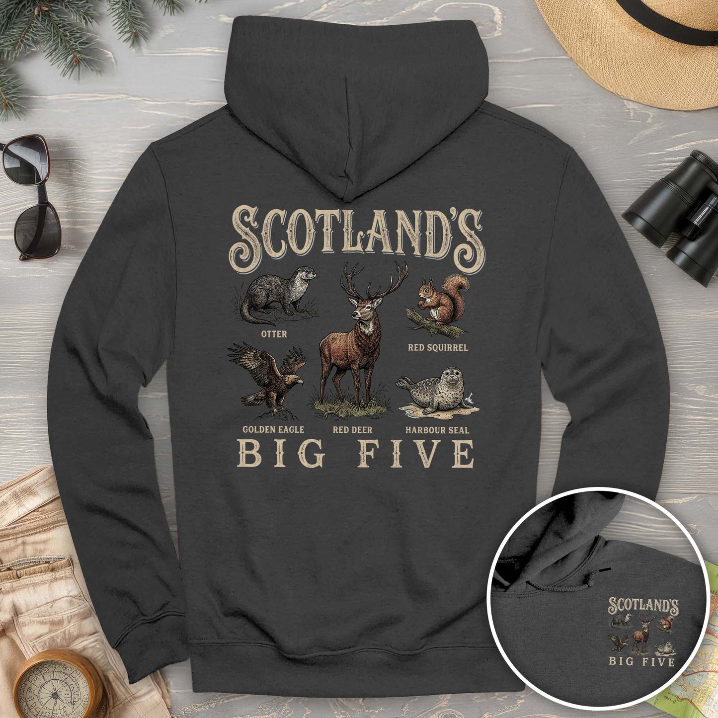 Scotland's Big Five Hoodie